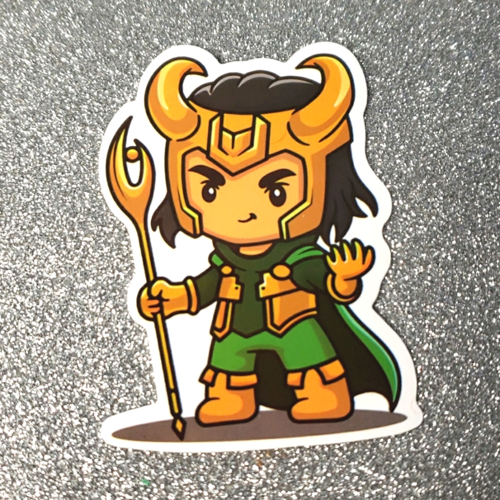 10/$10 MARVEL Loki Waterproof Sticker